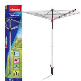 The Vileda Sun-lift Compact Rotary Dryer – With always tight washing lines