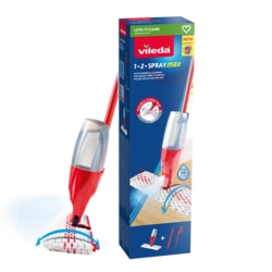 Vileda 1 - 2 Spray Mop complete with Microfibre Pad - Gloveman Supplies
